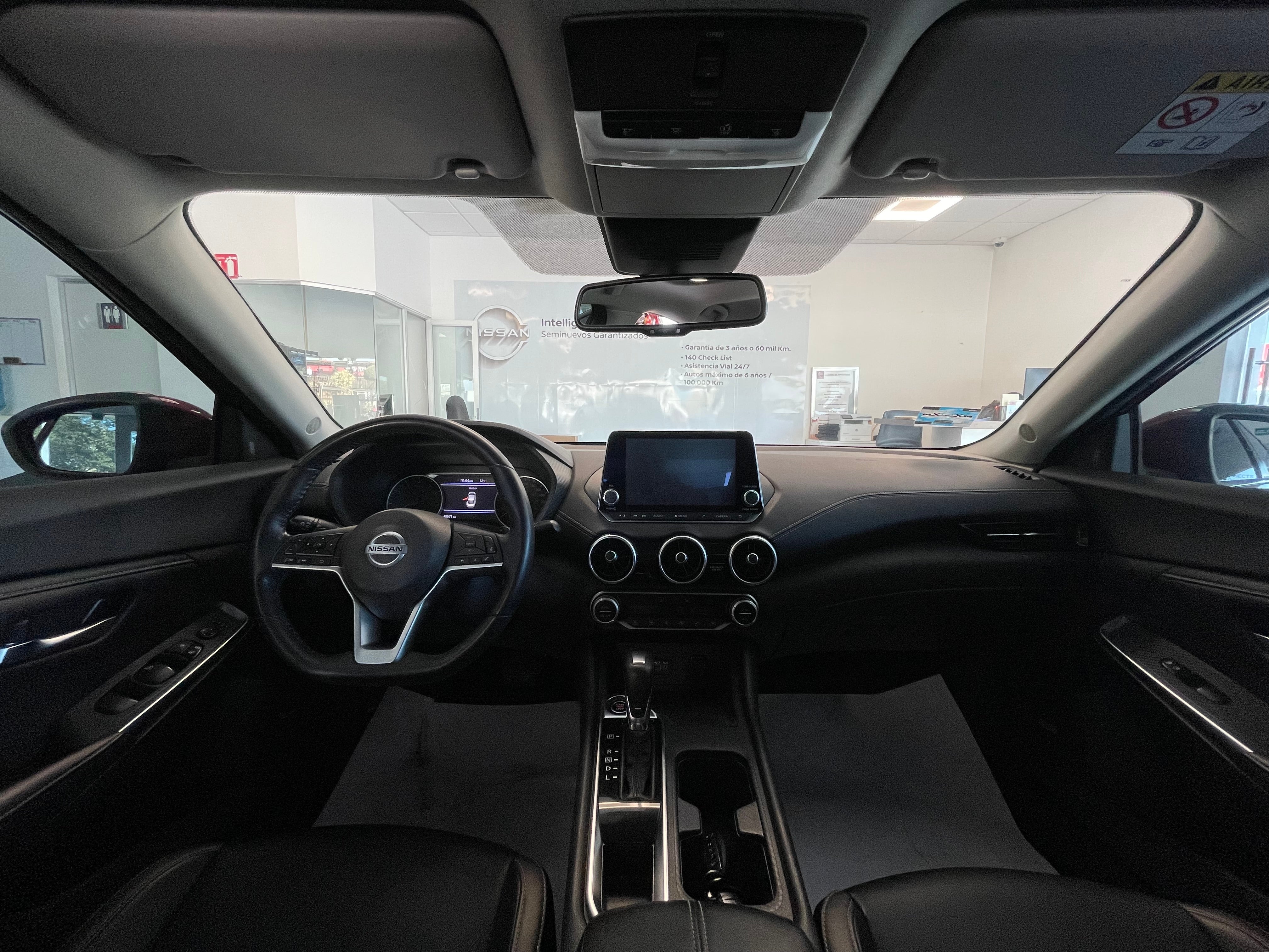 2020 Nissan SENTRA 4 PTS EXCLUSIVE CVT AAC AUT PIEL QC F LED RA-17